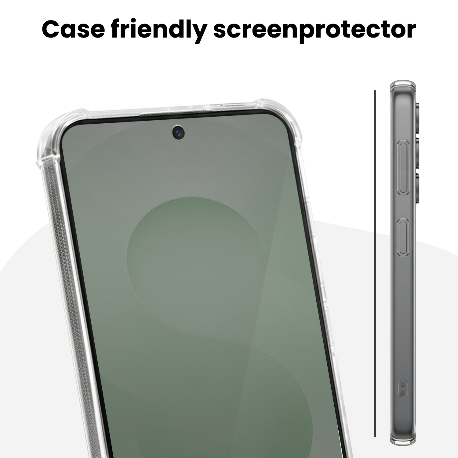 BASEY. BASEY. Samsung Galaxy S25 Hybrid Privacy Screenprotector