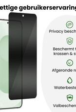 BASEY. BASEY. Samsung Galaxy S25 Plus Hybrid Privacy Screenprotector - 2 PACK