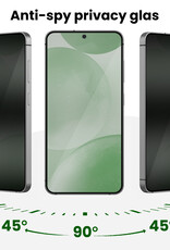 BASEY. BASEY. Samsung Galaxy S24 Hybrid Privacy Screenprotector - 2 PACK