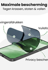 BASEY. BASEY. Samsung Galaxy S24 Hybrid Privacy Screenprotector - 2 PACK