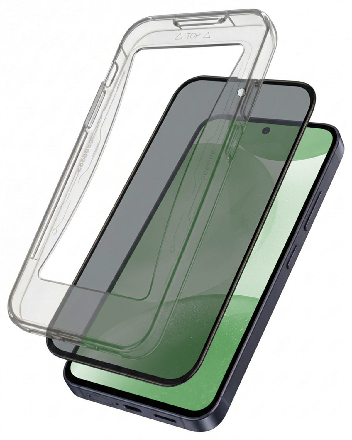 BASEY. BASEY. Samsung Galaxy S24 Plus Hybrid Privacy Screenprotector