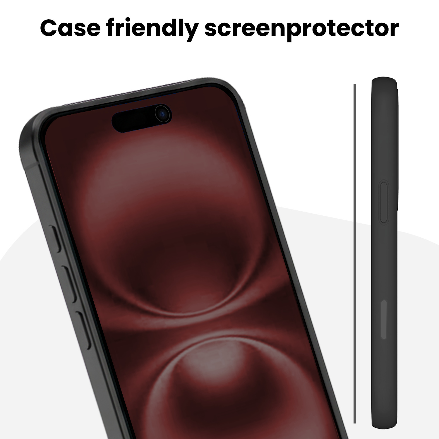 NoXx NoXx iPhone 16 Hybrid Privacy Screenprotector