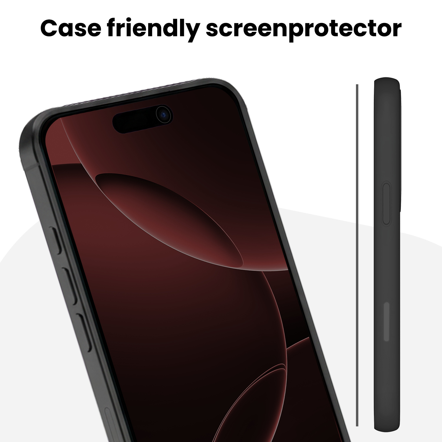 NoXx NoXx iPhone 16 Pro Hybrid Privacy Screenprotector