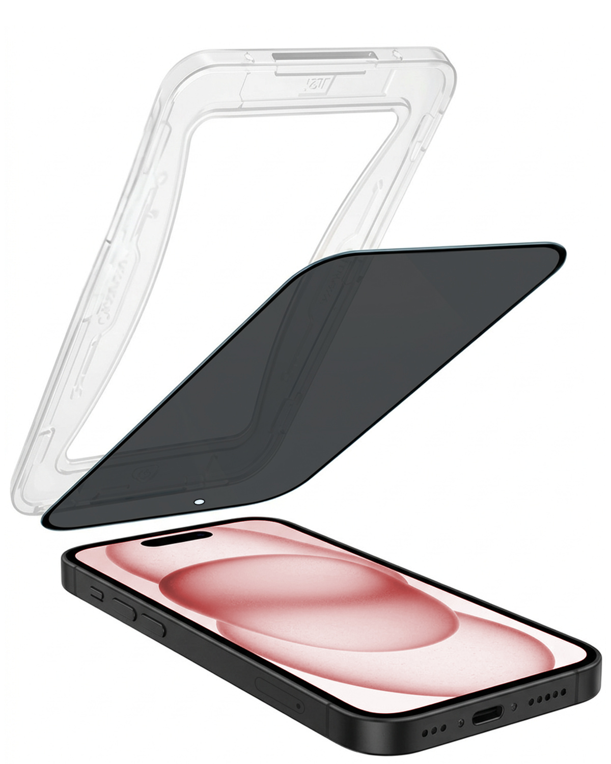 NoXx NoXx iPhone 15 Hybrid Privacy Screenprotector