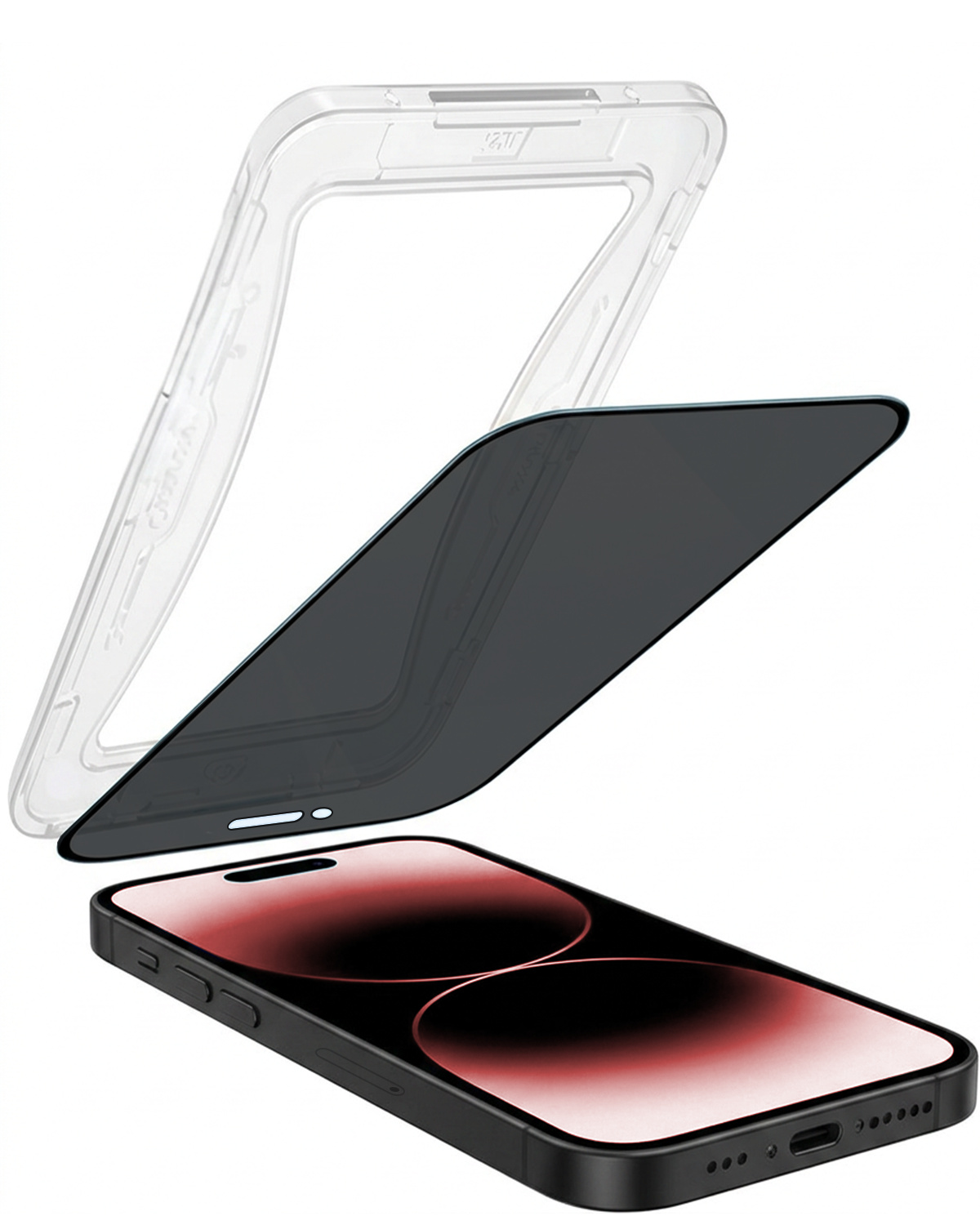NoXx NoXx iPhone 14 Pro Max Hybrid Privacy Screenprotector
