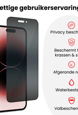 NoXx NoXx iPhone 14 Pro Max Hybrid Privacy Screenprotector - 3 PACK