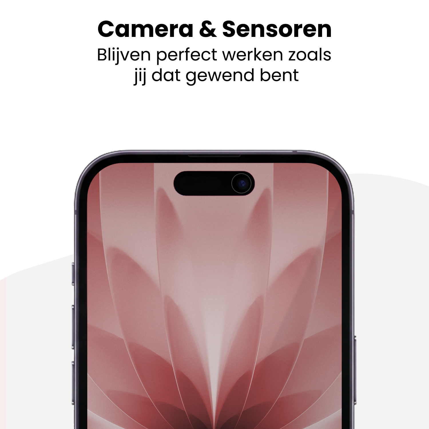 NoXx NoXx iPhone 17 Hybrid Privacy Screenprotector - 3 PACK