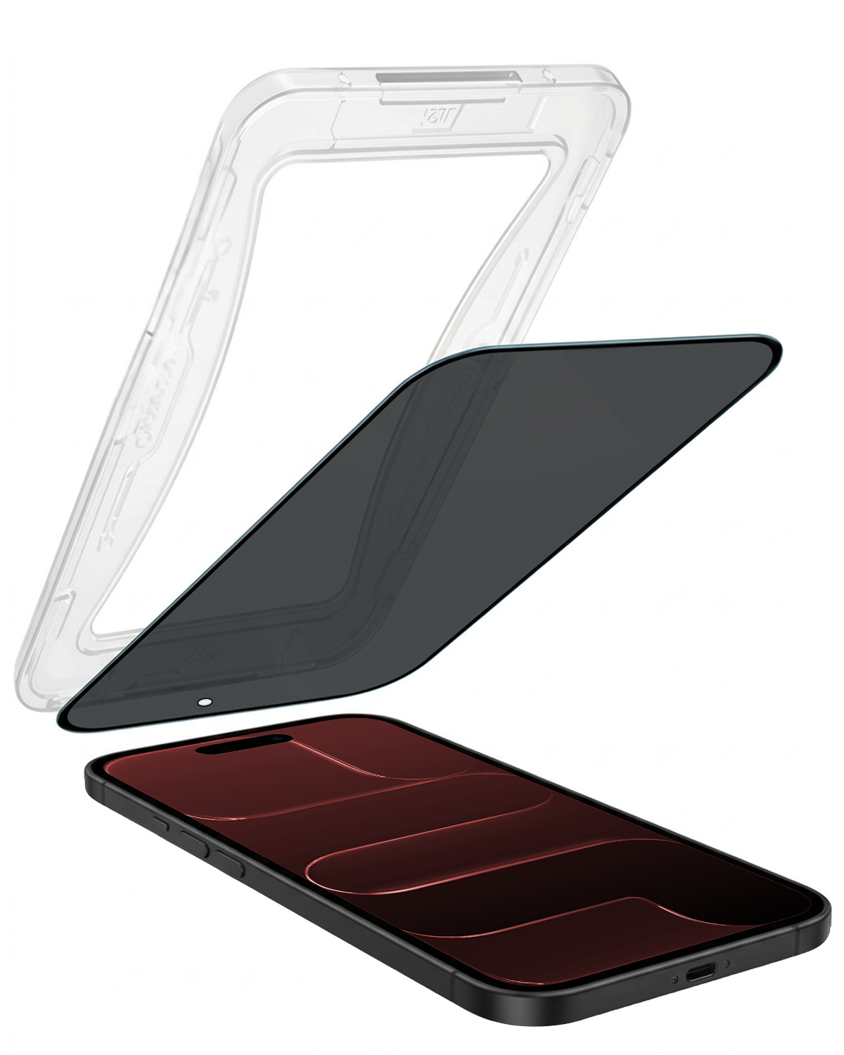 NoXx NoXx iPhone Air Hybrid Privacy Screenprotector