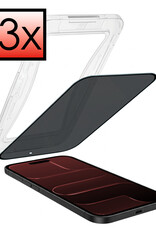 NoXx NoXx iPhone Air Hybrid Privacy Screenprotector - 3 PACK