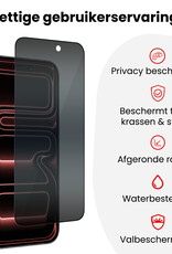NoXx NoXx iPhone 17 Pro Hybrid Privacy Screenprotector - 2 PACK
