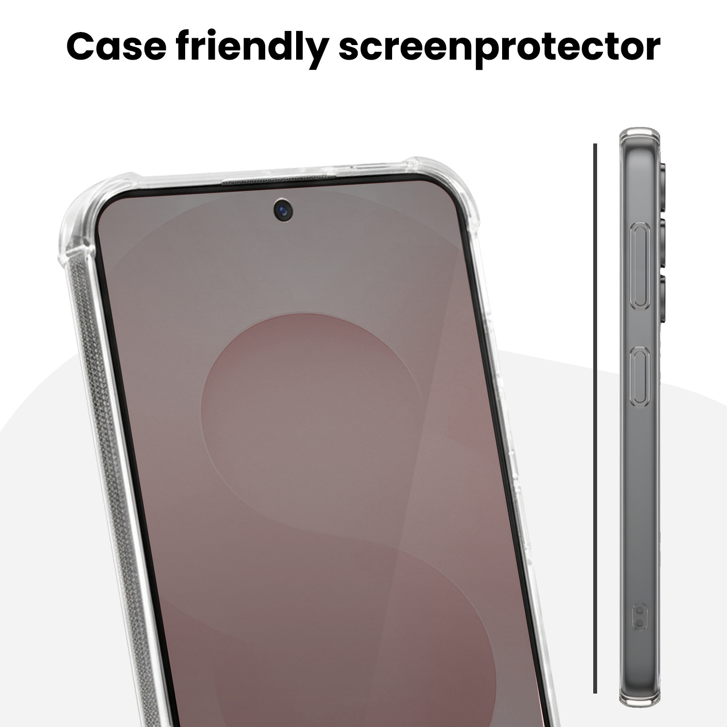 NoXx NoXx Samsung Galaxy S25 Hybrid Privacy Screenprotector