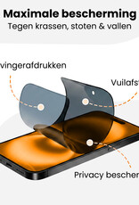 Nomfy Nomfy iPhone 16 Hybrid Privacy Screenprotector