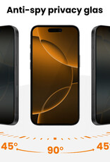 Nomfy Nomfy iPhone 16 Pro Hybrid Privacy Screenprotector