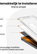 Nomfy Nomfy iPhone 16 Pro Hybrid Privacy Screenprotector - 2 PACK