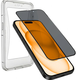 Nomfy Nomfy iPhone 15 Plus Hybrid Privacy Screenprotector