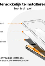 Nomfy Nomfy iPhone 15 Plus Hybrid Privacy Screenprotector