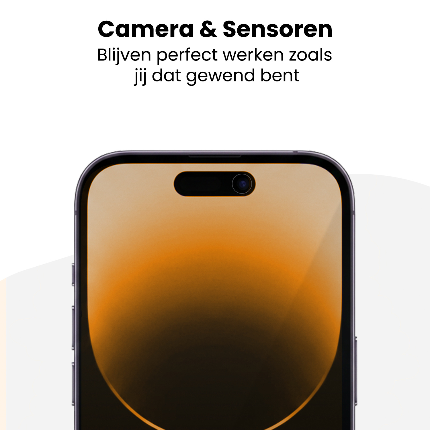 Nomfy Nomfy iPhone 14 Pro Max Hybrid Privacy Screenprotector
