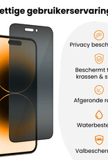 Nomfy Nomfy iPhone 14 Pro Max Hybrid Privacy Screenprotector - 3 PACK