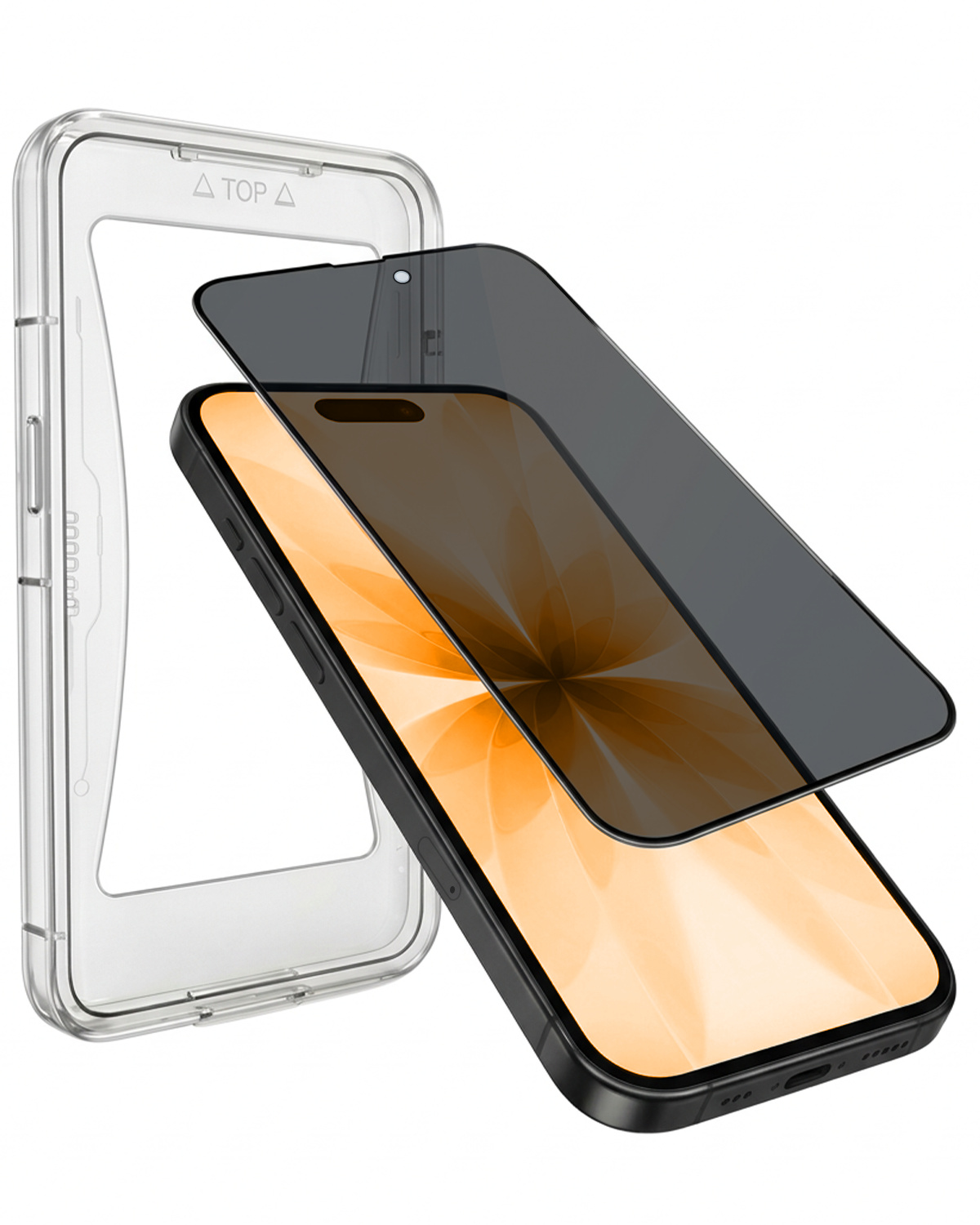 Nomfy Nomfy iPhone 17 Hybrid Privacy Screenprotector
