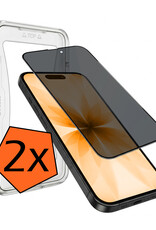 Nomfy Nomfy iPhone 17 Hybrid Privacy Screenprotector - 2 PACK