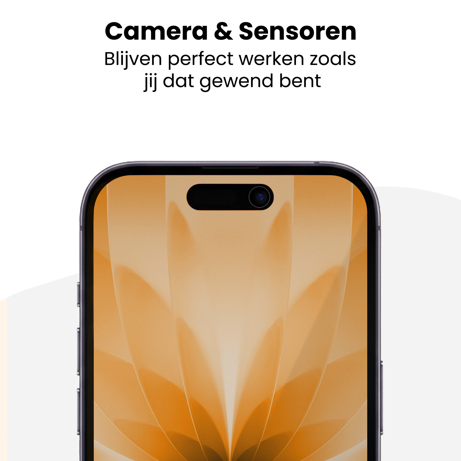 Nomfy Nomfy iPhone 17 Hybrid Privacy Screenprotector - 2 PACK