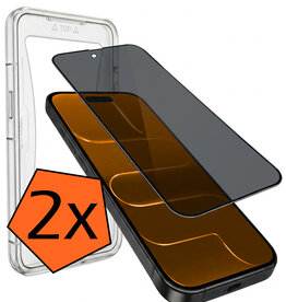 Nomfy Nomfy iPhone Air Hybrid Privacy Screenprotector - 2 PACK