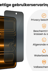 Nomfy Nomfy iPhone 17 Pro Hybrid Privacy Screenprotector - 2 PACK