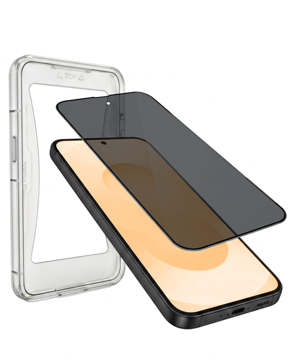 Nomfy Nomfy Samsung Galaxy S25 Hybrid Privacy Screenprotector