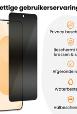 Nomfy Nomfy Samsung Galaxy S25 Plus Hybrid Privacy Screenprotector - 3 PACK