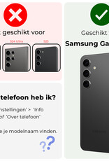 Nomfy Nomfy Samsung Galaxy S24 Hybrid Privacy Screenprotector - 3 PACK
