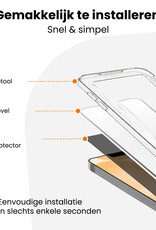 Nomfy Nomfy Samsung Galaxy S24 Plus Hybrid Privacy Screenprotector - 2 PACK