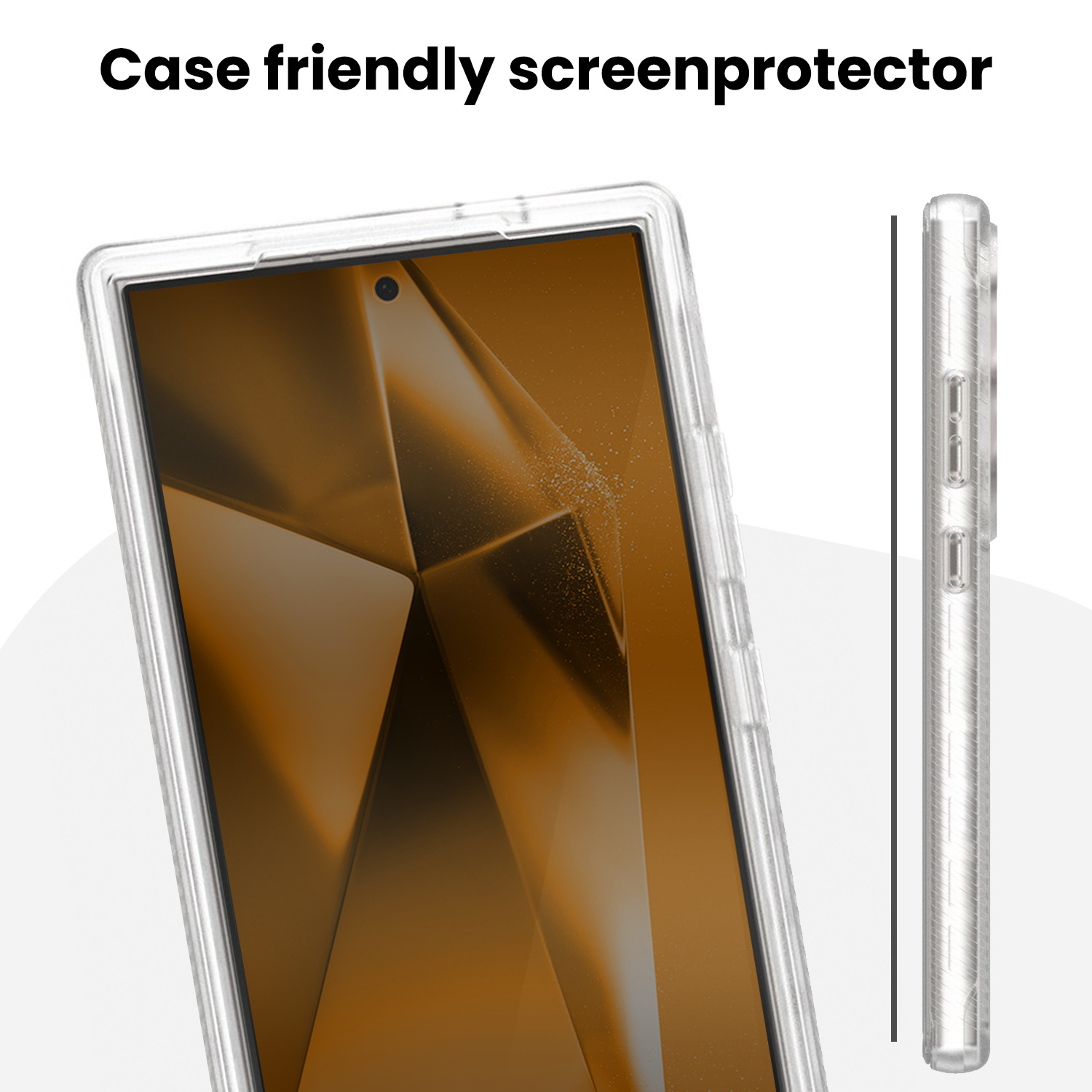 Nomfy Nomfy Samsung Galaxy S24 Ultra Hybrid Privacy Screenprotector