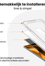 Nomfy Nomfy Samsung Galaxy S24 Ultra Hybrid Privacy Screenprotector - 3 PACK
