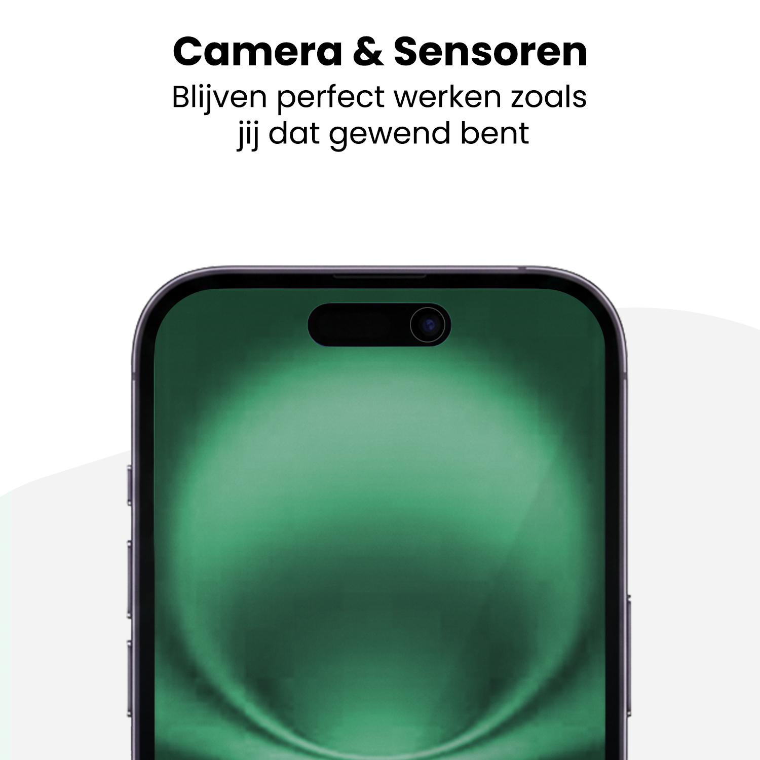 Forterra Forterra iPhone 16 Hybrid Privacy Screenprotector