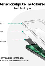 Forterra Forterra iPhone 16 Plus Hybrid Privacy Screenprotector
