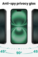 Forterra Forterra iPhone 16 Plus Hybrid Privacy Screenprotector