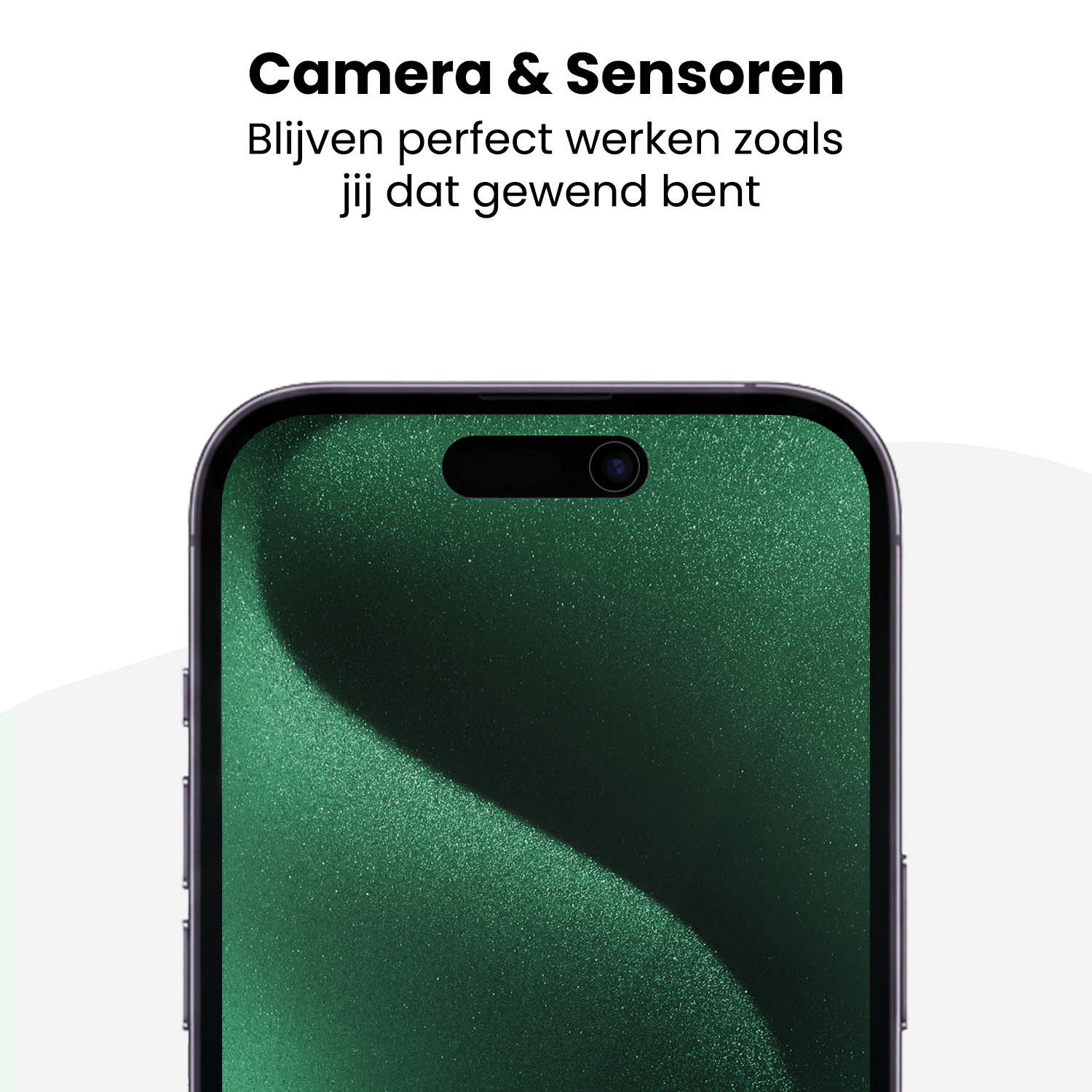 Forterra Forterra iPhone 15 Pro Max Hybrid Privacy Screenprotector
