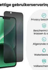 Forterra Forterra iPhone 14 Hybrid Privacy Screenprotector