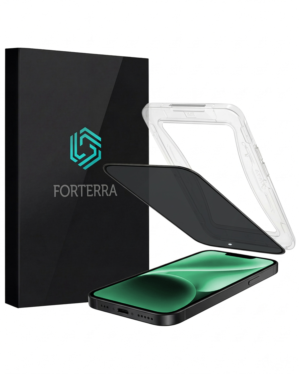 Forterra Forterra iPhone 14 Plus Hybrid Privacy Screenprotector