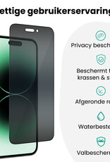 Forterra Forterra iPhone 14 Pro Hybrid Privacy Screenprotector - 3 PACK