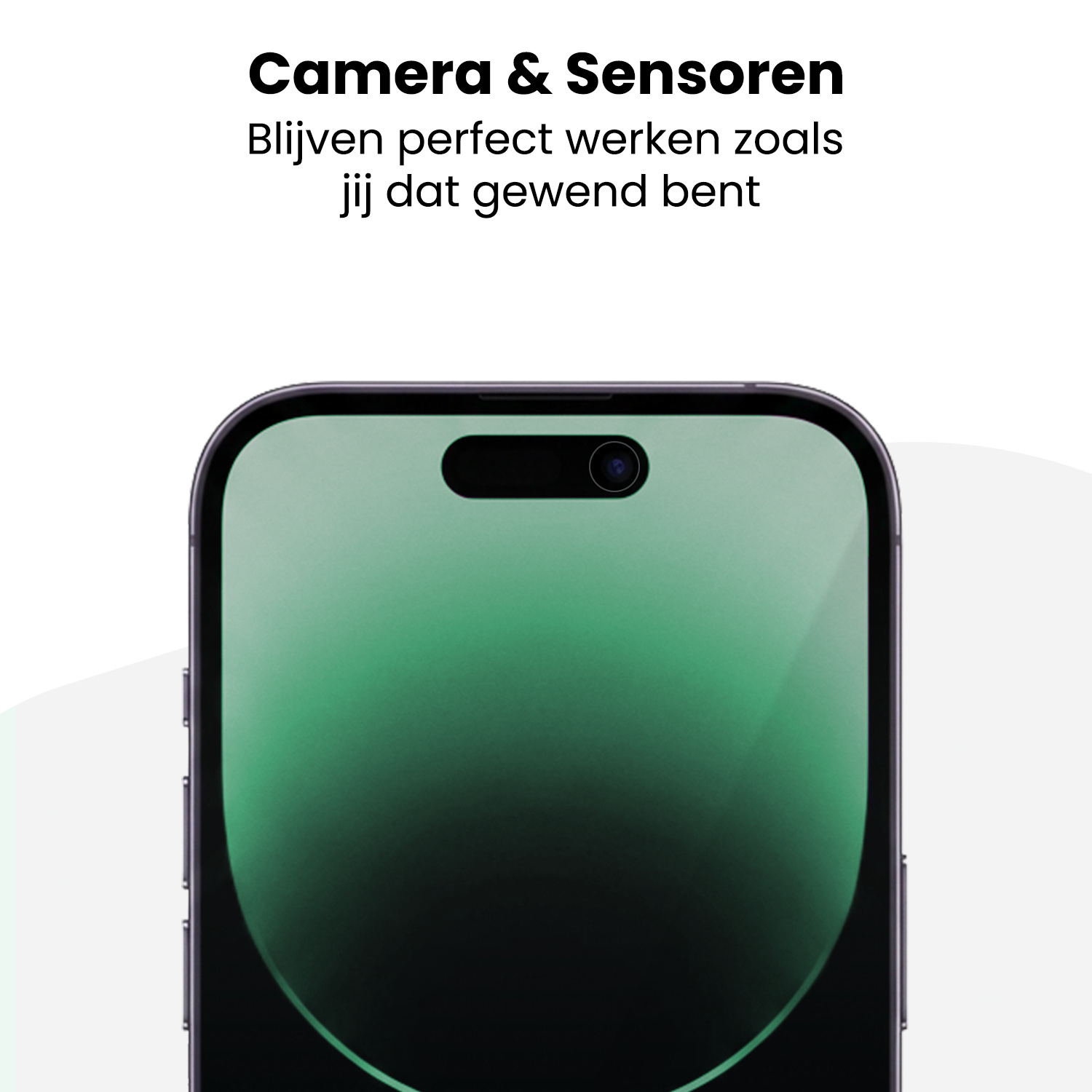 Forterra Forterra iPhone 14 Pro Max Hybrid Privacy Screenprotector - 2 PACK
