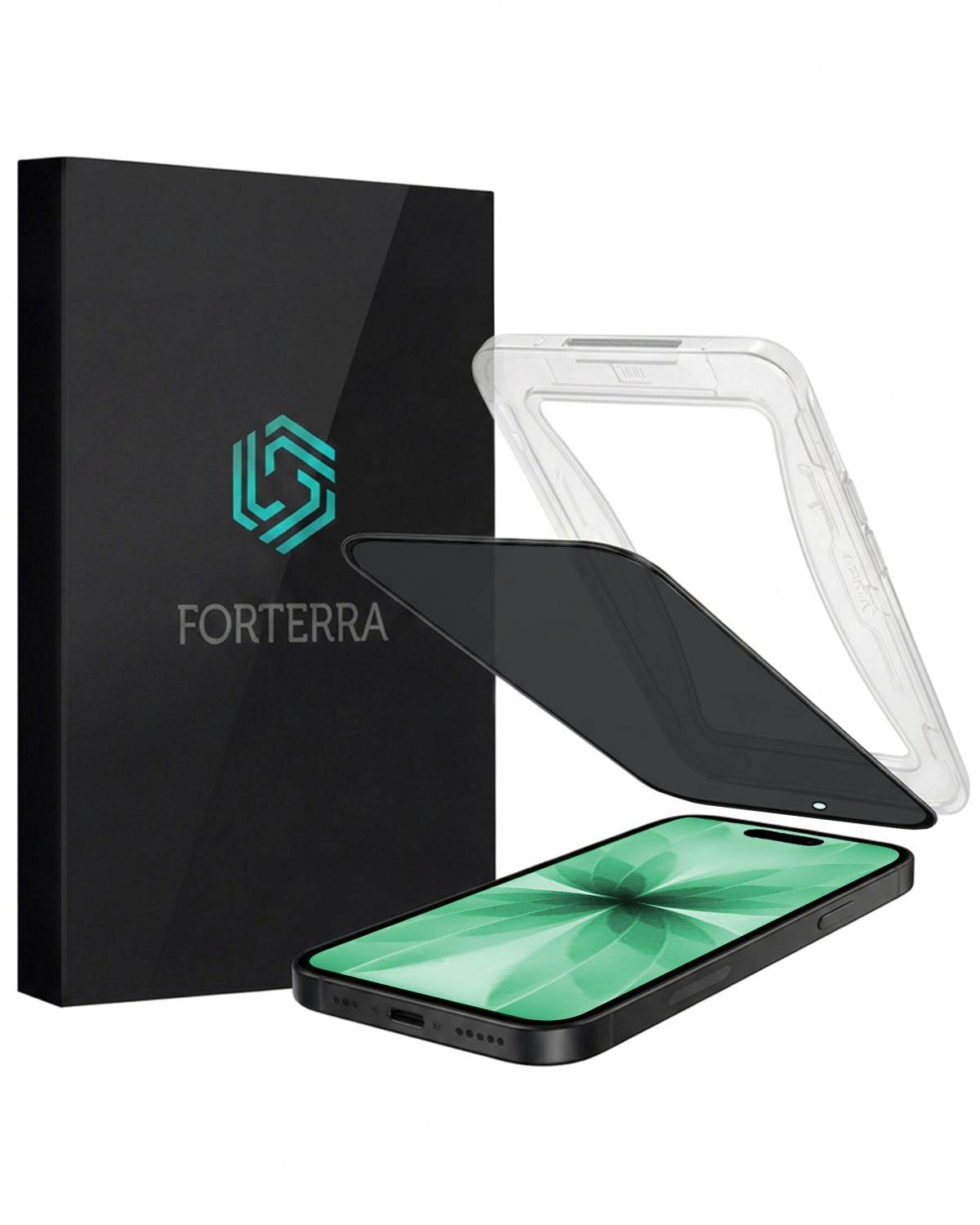 Forterra Forterra iPhone 17 Hybrid Privacy Screenprotector
