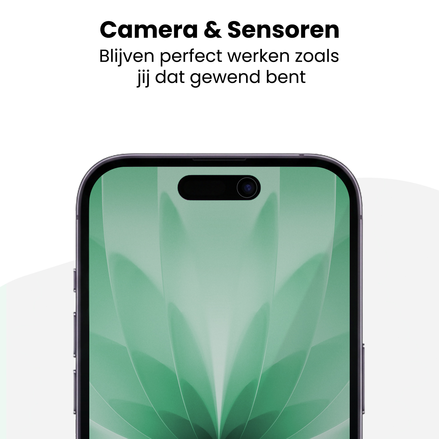 Forterra Forterra iPhone 17 Hybrid Privacy Screenprotector - 2 PACK