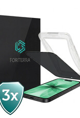 Forterra Forterra iPhone 17 Hybrid Privacy Screenprotector - 3 PACK