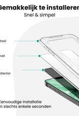 Forterra Forterra iPhone 17 Hybrid Privacy Screenprotector - 3 PACK
