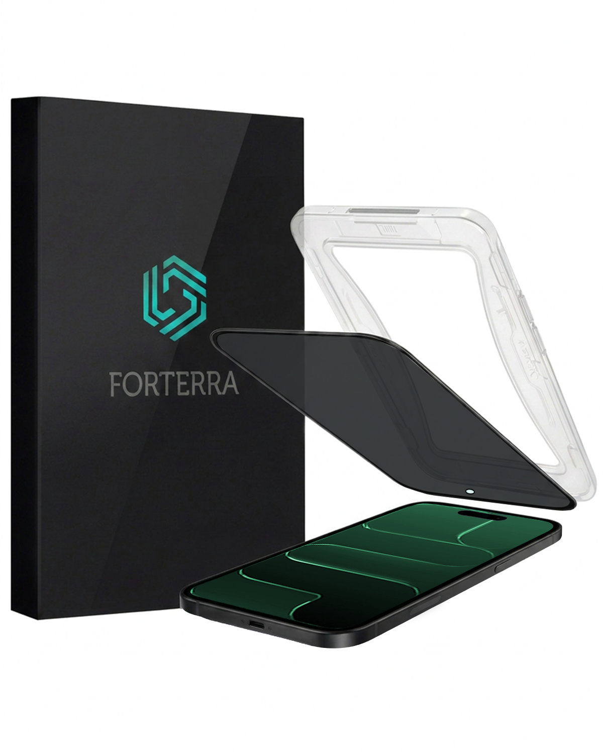 Forterra Forterra iPhone Air Hybrid Privacy Screenprotector