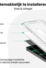 Forterra Forterra iPhone 17 Pro Hybrid Privacy Screenprotector - 2 PACK