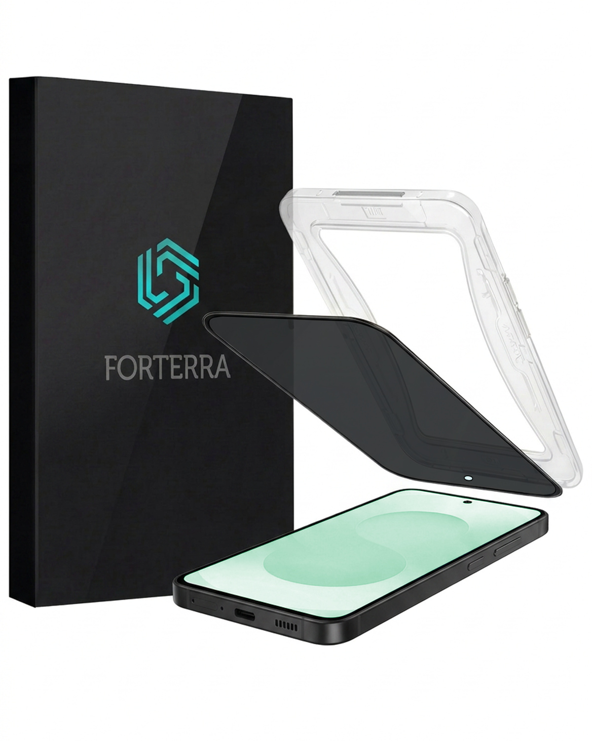 Forterra Forterra Samsung Galaxy S25 Plus Hybrid Privacy Screenprotector