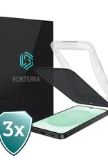 Forterra Forterra Samsung Galaxy S25 Plus Hybrid Privacy Screenprotector - 3 PACK