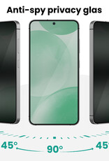 Forterra Forterra Samsung Galaxy S24 Hybrid Privacy Screenprotector - 3 PACK